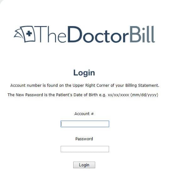 How to Reset TheDoctorBill Password
